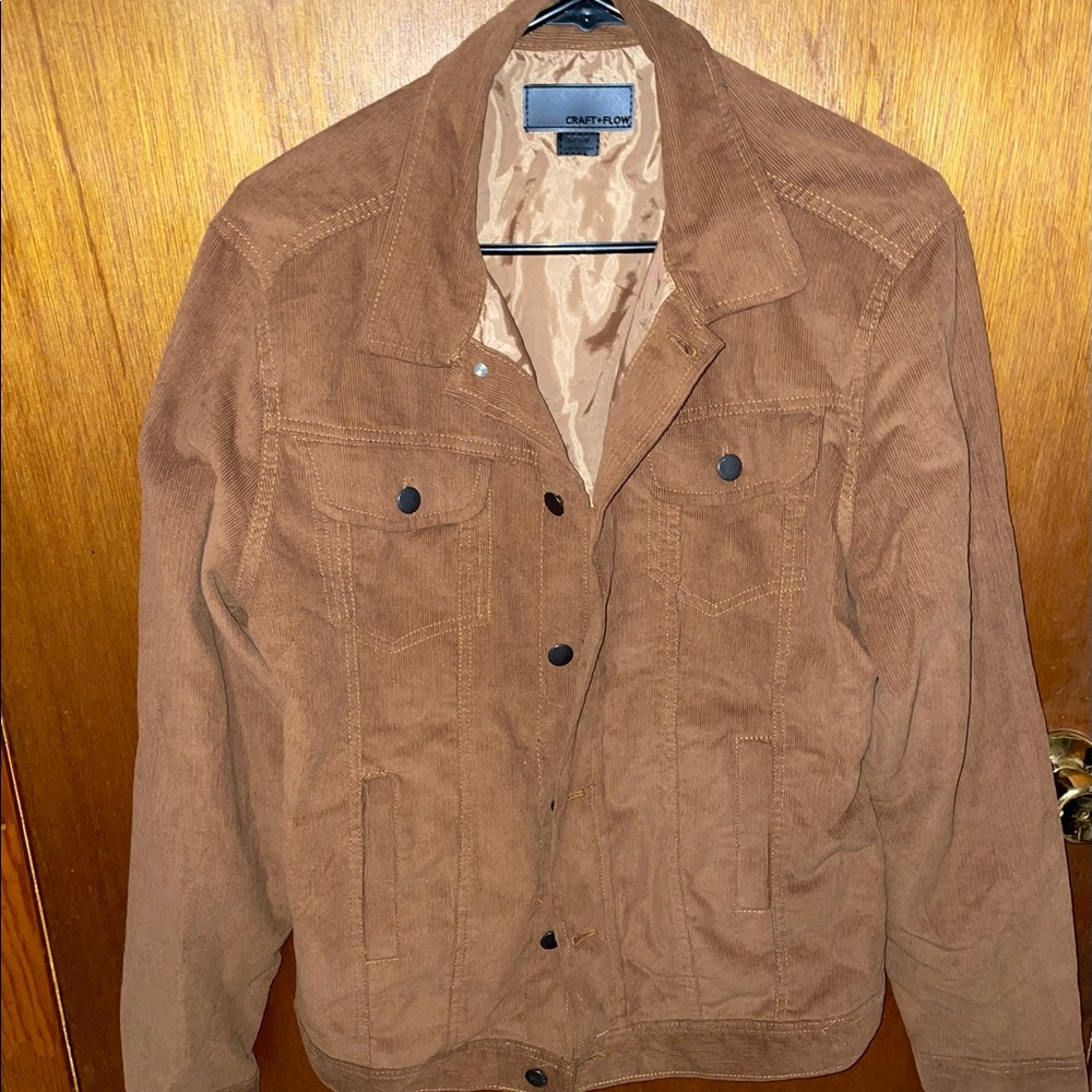 Craft+flow corduroy jacket Mens size medium